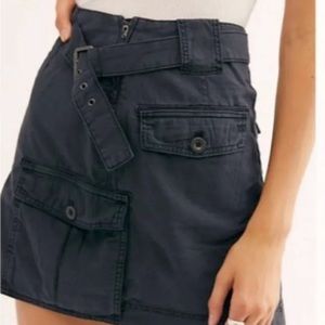 Free People utility skirt